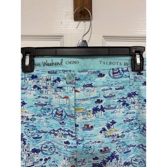 Talbots size 16 ankle Beachy pants - Picture 3 of 3